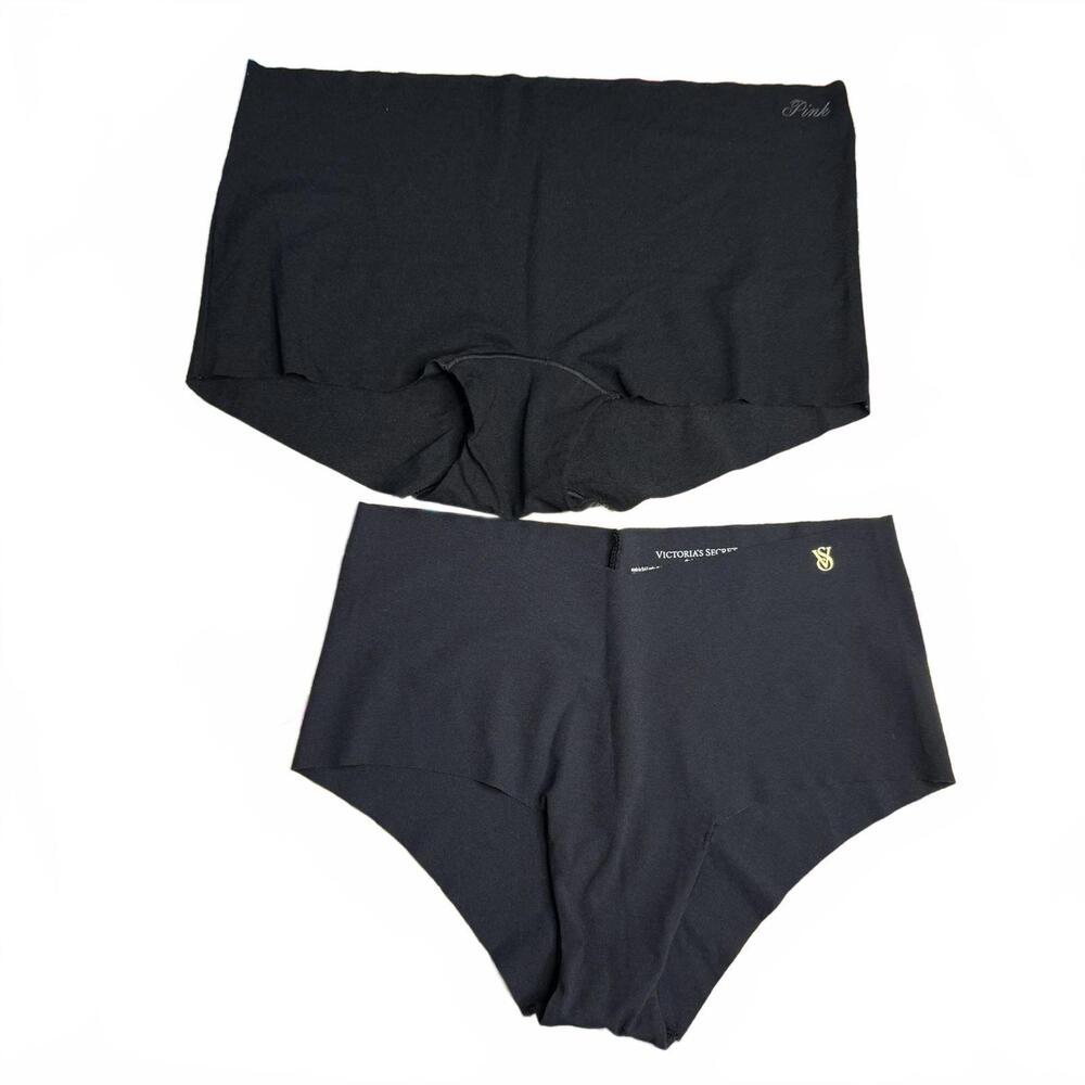Victoria's Secret Black Seamless Panties 2-Pack
